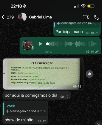 Resultado de aluno 4