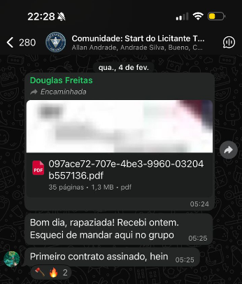Resultado de aluno 5